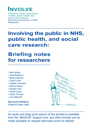 Personal and Public Involvement Briefing Note