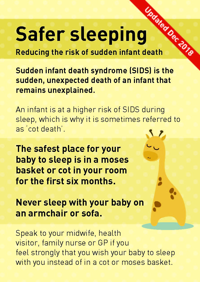 Cover of safe sleeping card