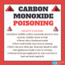 Beware risk of carbon monoxide poisoning this summer