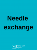 needle exchange cover for web