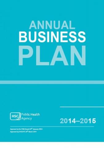 Public Health Agency Business plan 2014-2015