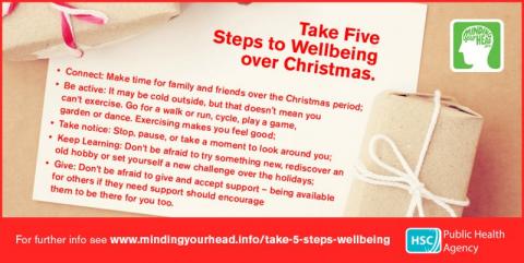 Look after your mental health over the holidays