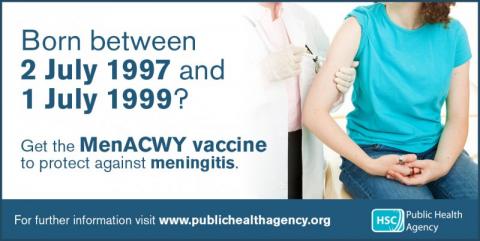 Meningitis vaccine extended to 16 to 18 year olds
