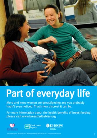 Breastfeeding - part of everyday life