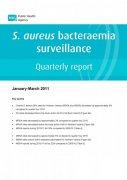 S.aureus bacteraemia surveillance quarterly report: October - December 2011