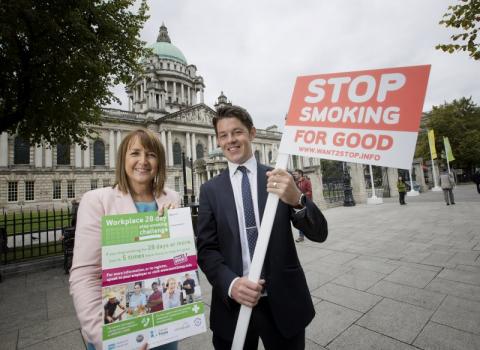 Calling all workplaces – take the stop smoking challenge
