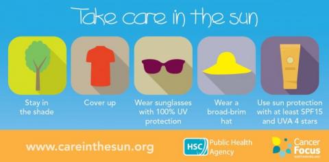 Take care in the sun this weekend!