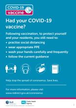 image of COVID-19 vaccination poster