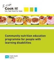 I can Cook it! Fun, fast food for less: community nutrition education programme for people with learning disabilities