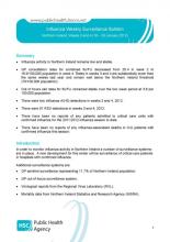Influenza Weekly Surveillance Bulletin, Northern Ireland, Weeks 5 and 6 (30 January -12 February 2012)