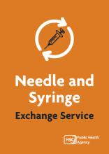 cover of Needle and Syringe Exchange leaflet