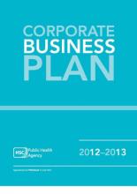 Public Health Agency Business plan 2012-2013