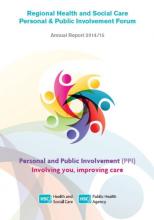 Regional Health and Social Care Personal and Public Involvement Forum: Annual Update Report 2014/15