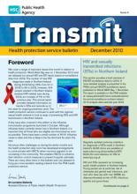 Transmit: Health protection service bulletin. 2010: Issue 6