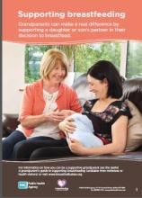 Supporting breastfeeding poster