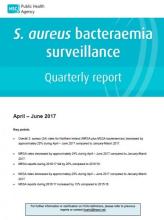 S.aureus surveillance report quarter April-June 2017