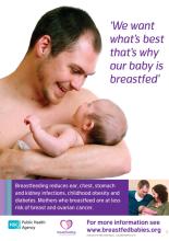 We want what’s best, that’s why our baby is breastfed