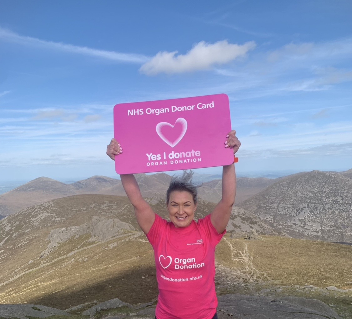 top of Mournes