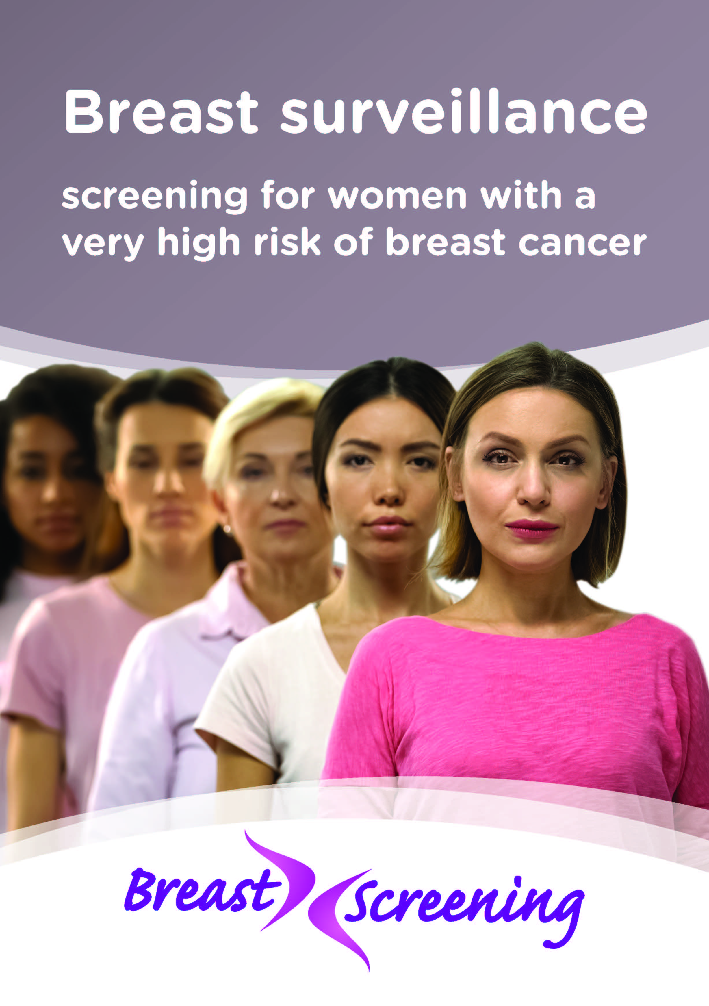 Cover of leaflet for women with a very high risk of breast cancer