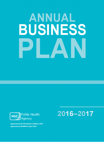 Public Health Agency Annual Business Plan 2016-2017