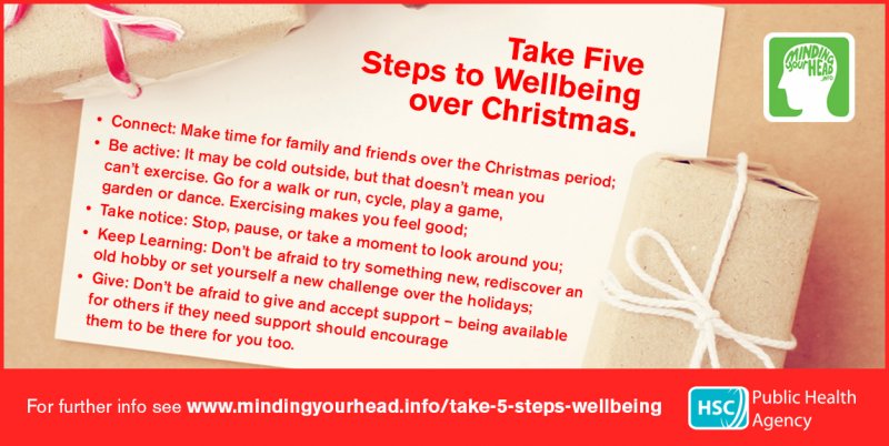 Look after your mental health over the holidays