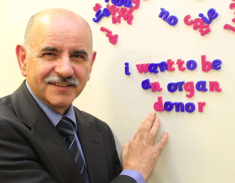 ‘Spell it out’ during Transplant Awareness Week
