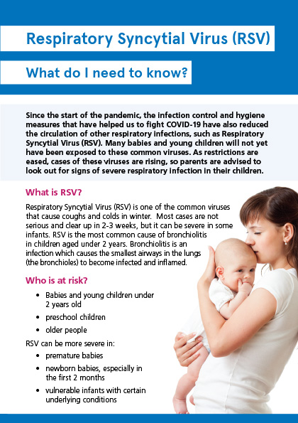 Cover of RSV leaflet