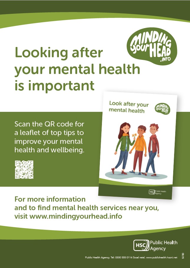 Image of Looking after your mental health poster