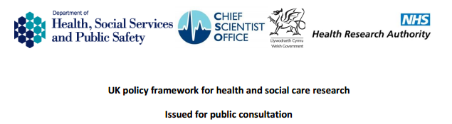 UK policy framework for health and social care research - Issued for public consultation