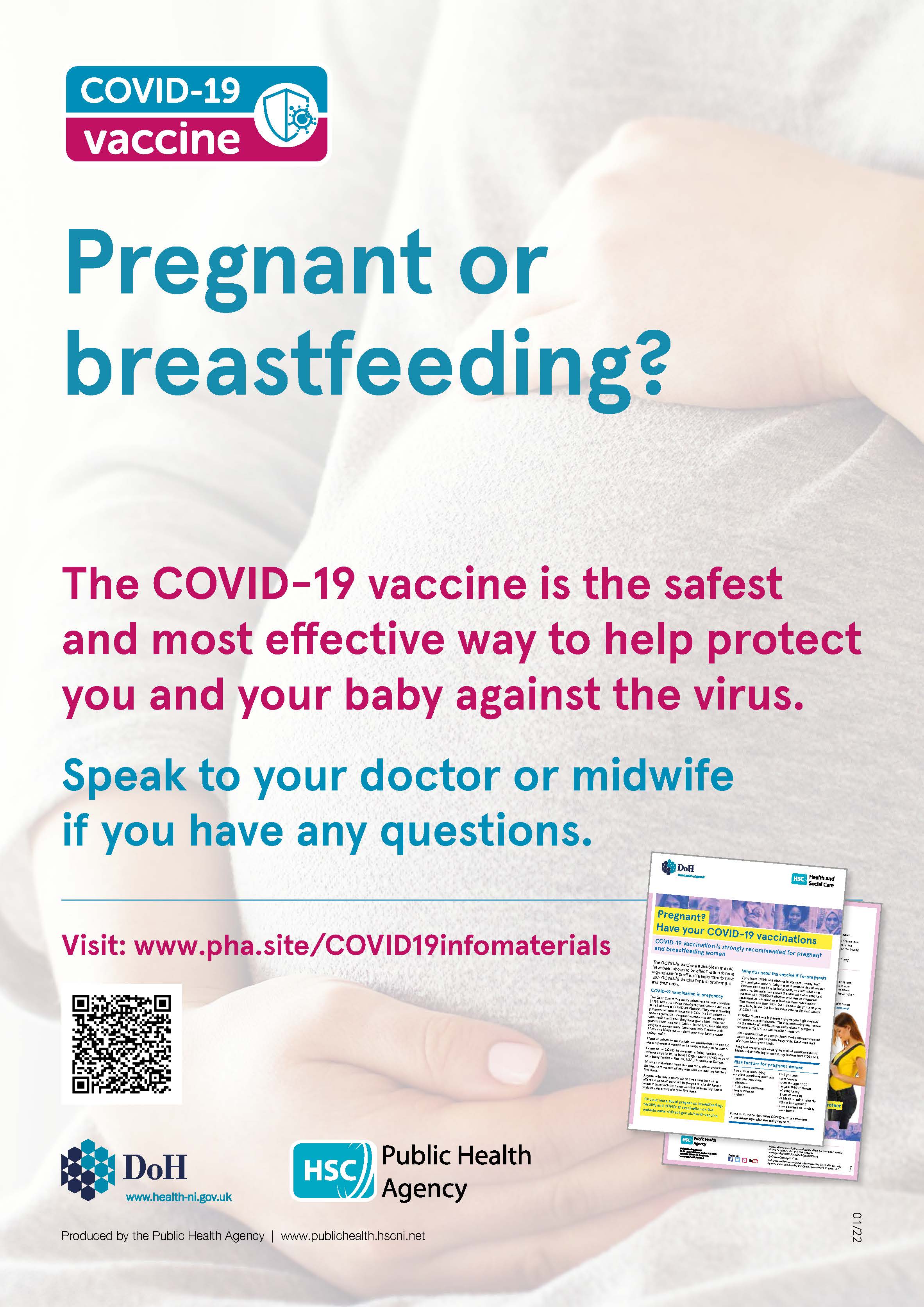 Pregnant woman poster