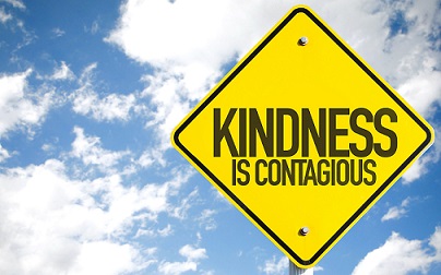 Kindness is contagious