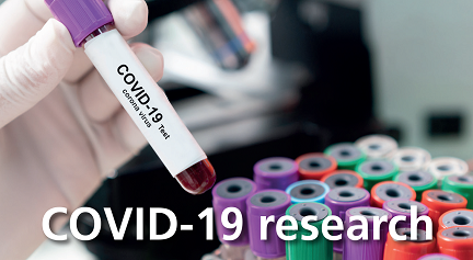 COVID-19 research graphic