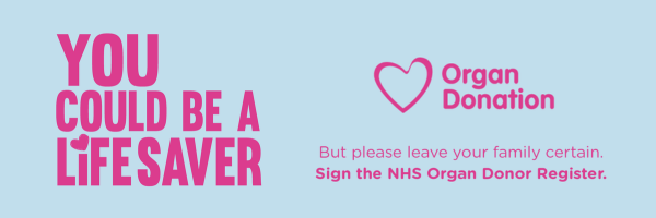 organ donation web banner