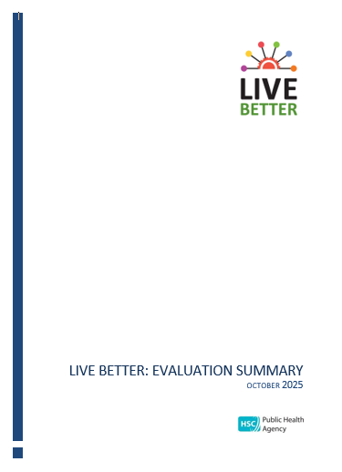 live better evaluation summary title page