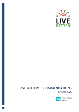 live better recommendations title page