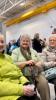 Lily Bradley, Heather Shaw and Nessie Patterson, members of the Finaghy Friendship Group.