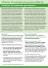 Cover of factsheet for health professionals on the flu vaccine 2023 to 2024 