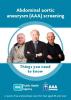 Abdominal Aortic Aneurysm (AAA) Screening Programme - image of invite leaflet