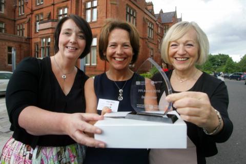 First awards for Personal and Public Involvement