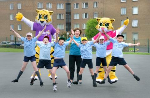 Safe fun in the sun on school sports day