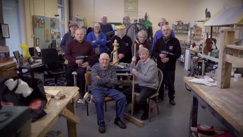 Men's Shed members Downpatrick
