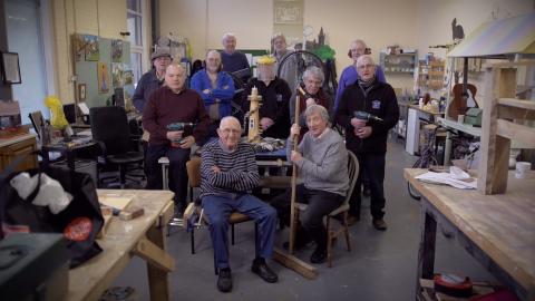 Men's Shed members Downpatrick 