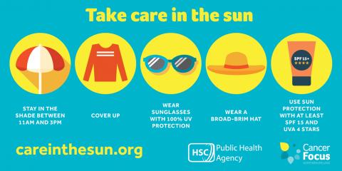 Sun safety warning during lockdown