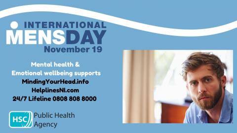 International mens day graphic