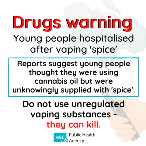 Vaping warning