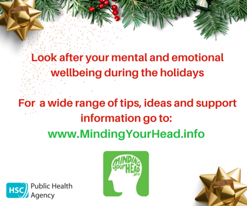 Look after your mental wellbeing during the holidays 