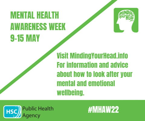 Mental Health Awareness Week 9 -15 May graphic 