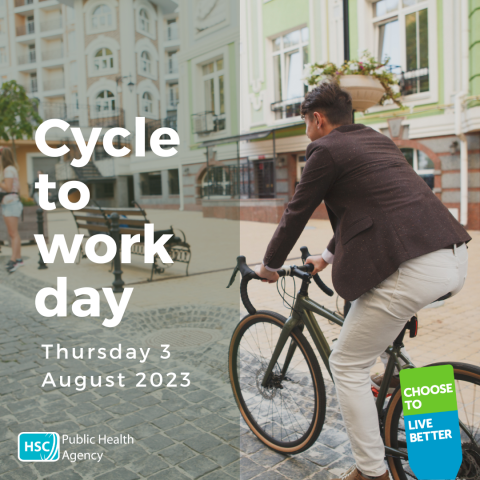Person cycling