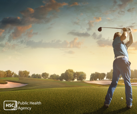 the open golfing image