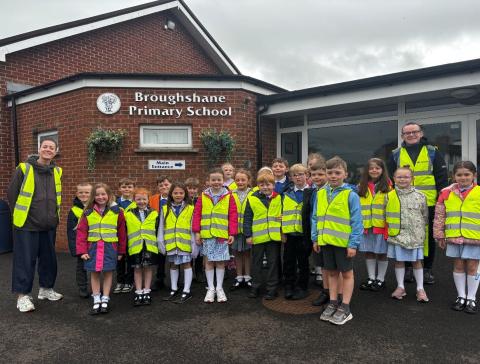 P3 Pupils at Broughshane PS 